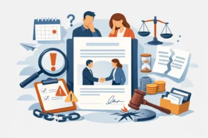 9 errores comunes en contratos comerciales