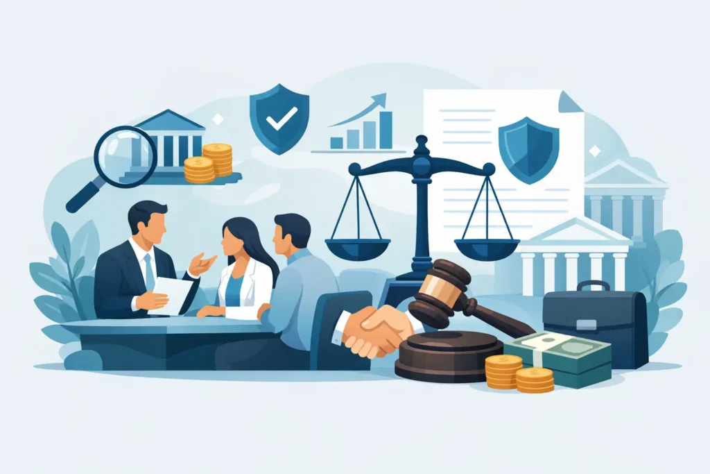Beneficios del acompañamiento financiero legal
