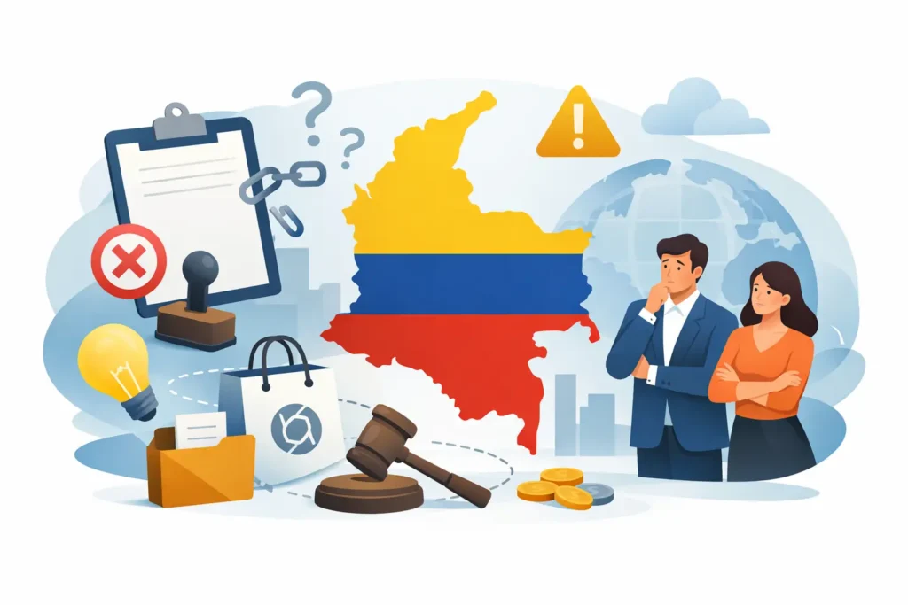 ¿Qué pasa si no registras marca en Colombia?