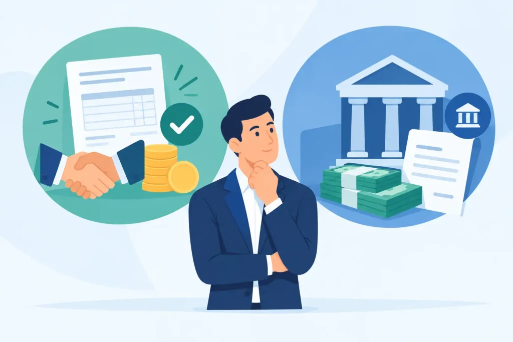 Factoring versus crédito bancario: ¿cuál conviene?