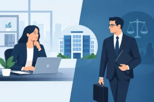 ¿Abogado interno vs externo para su empresa?